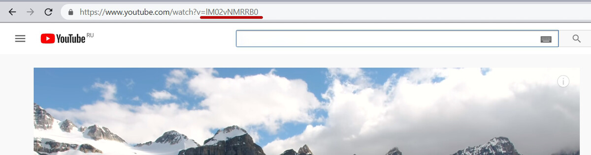 <p> ID do vídeo no YouTube </p> <p> ID do vídeo no YouTube </p>